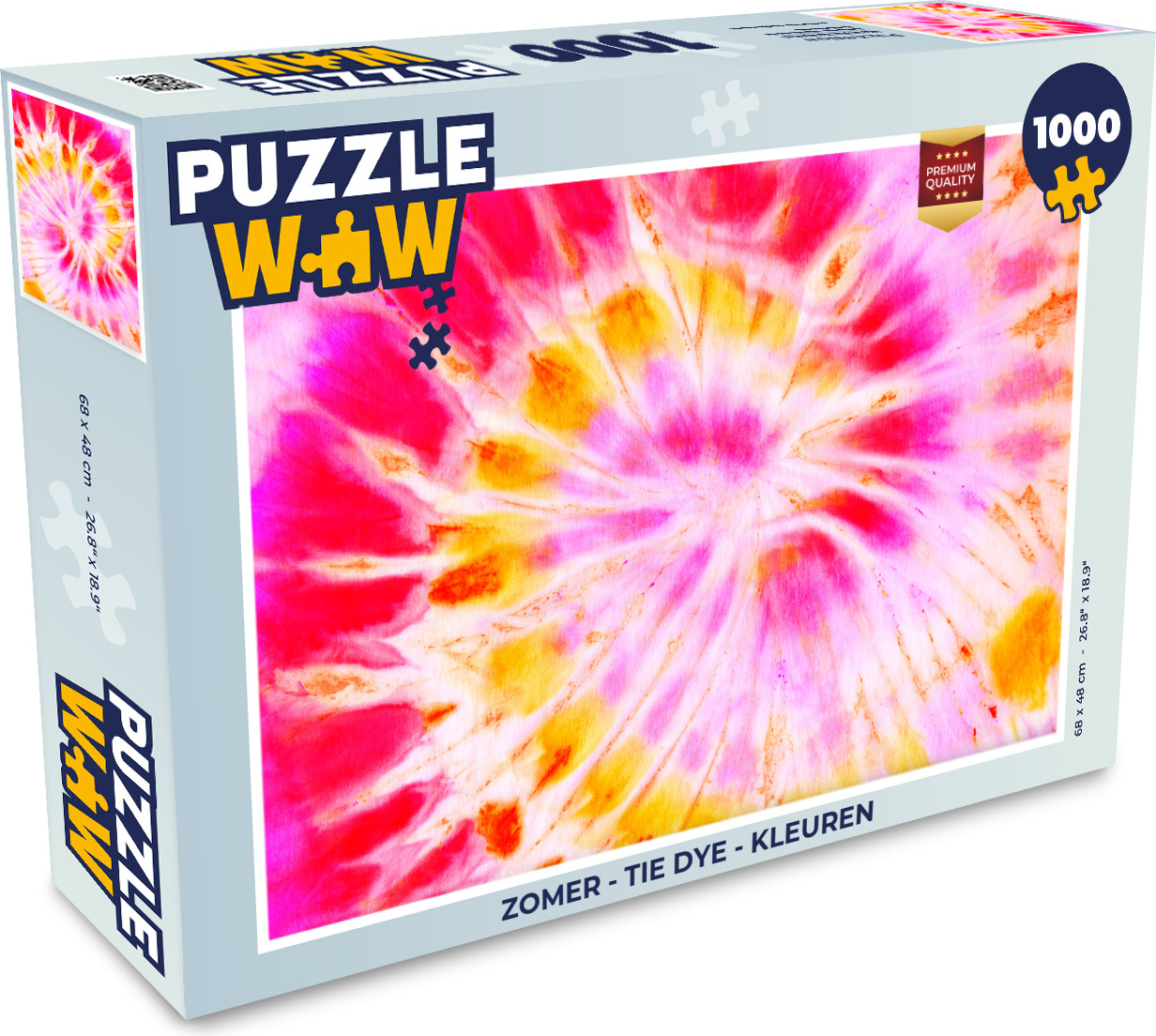 MuchoWow® Puzzle 1000 Teile Sommer - Krawattenfärbung - Farben - Erwachsene - Rätsel 136|339249114