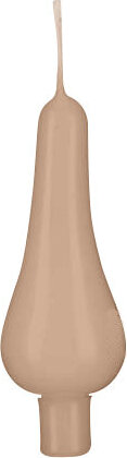 Kopschitz Kerzen Baumkerzen Pariser Lichte Portobello Nougat 9 x 3 cm 10 Stück, Weihnachtsbaumkerzen, Christbaumkerzen 14250.31.010.0413