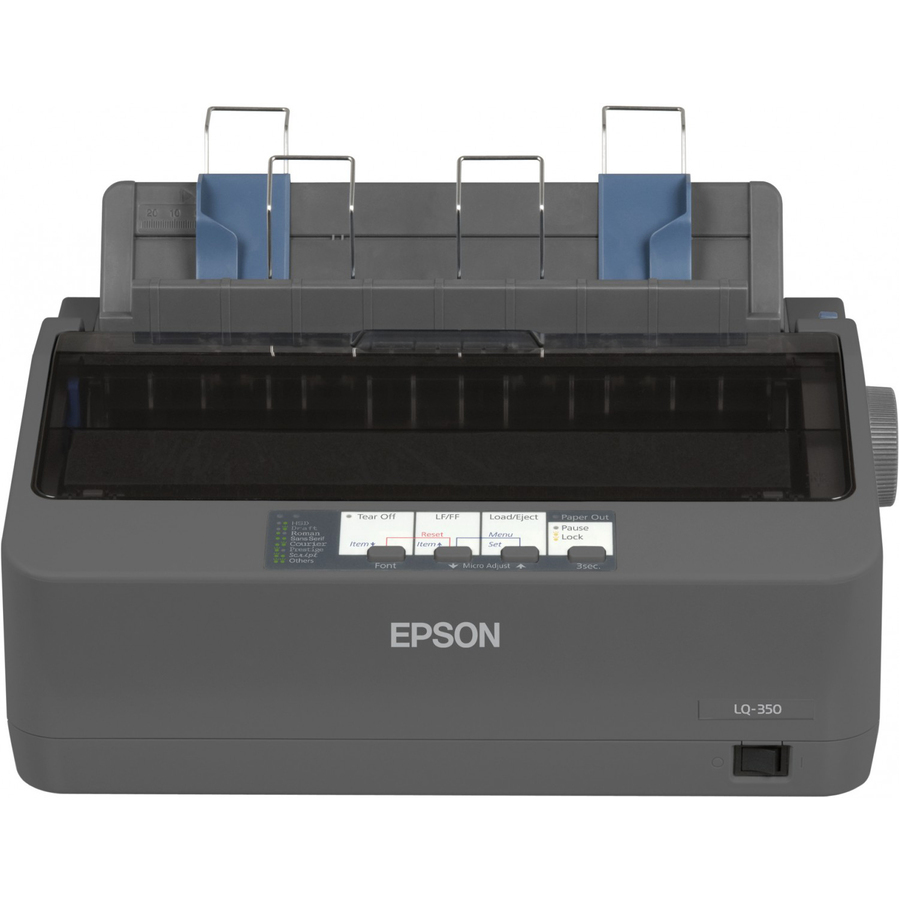Epson LQ-350, 347 Zeichen pro Sekunde, 360 x 180 DPI, 260 Zeichen pro Sekunde, 86 Zeichen pro Sekunde, 3 Kopien, Briefumschläge, Etiketten C11CC25002
