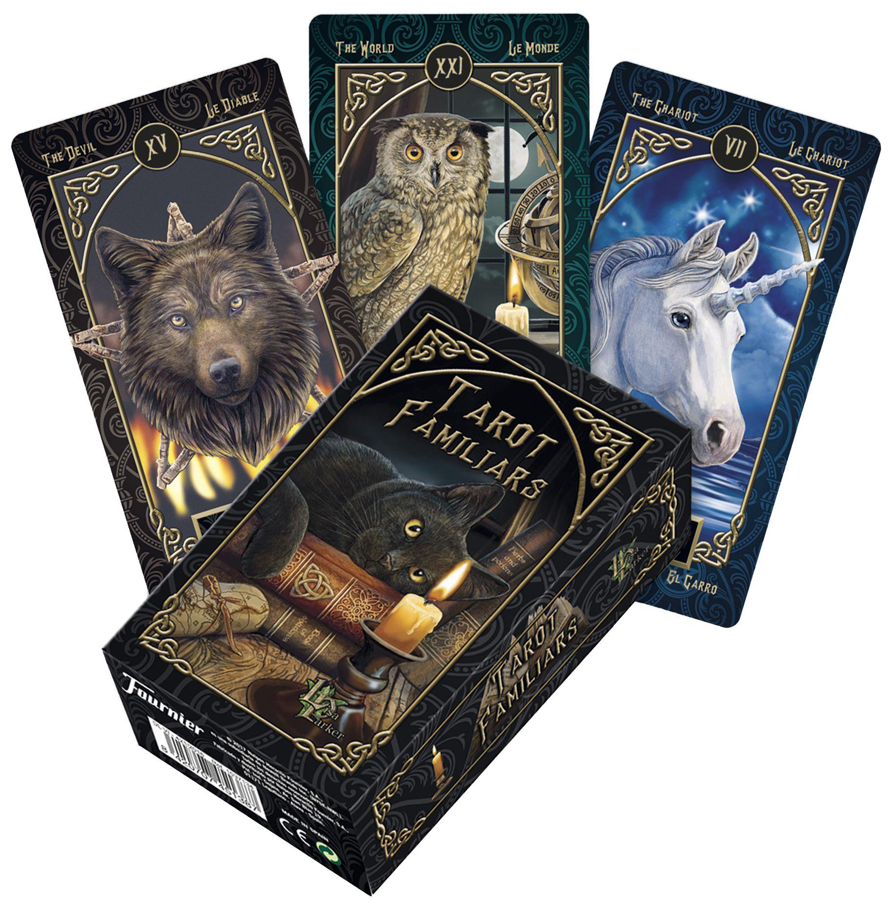 CARUNO Lisa Parkers Vertrautes Tarot, 78 Karten 758773