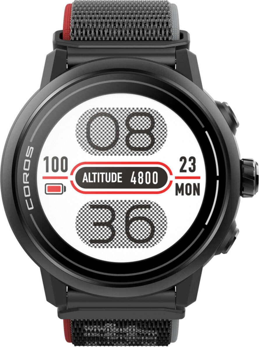 Coros Sportuhr Coros APEX 2 Herren/Frauen Coros-WAPX2-BLK