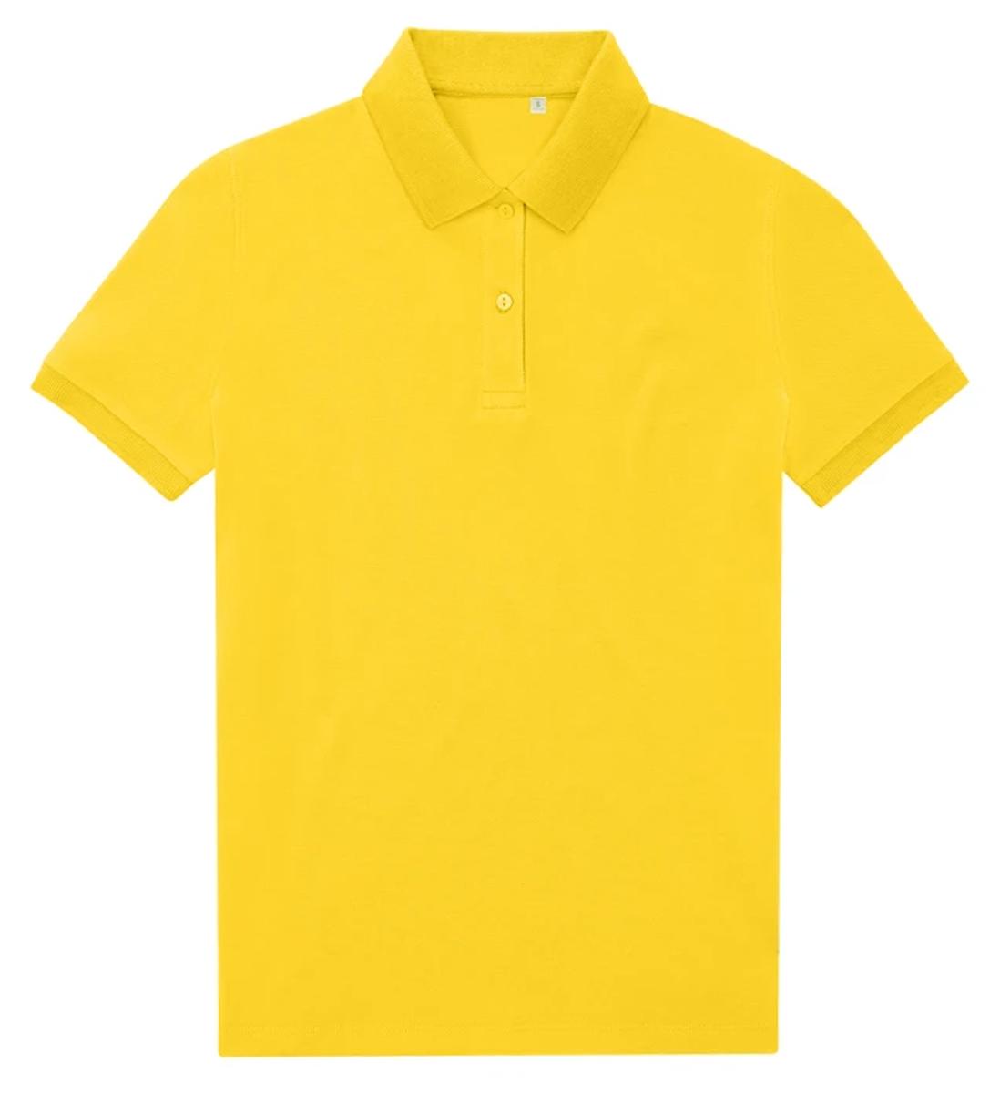 B&C - "My Eco Polo 65/35" Hemd für Damen LT5797 (L) (Knallgelb) UTLT5797
