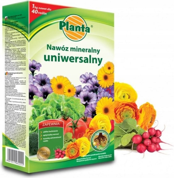 Planta Universaldünger für Blumen- und Gemüsepflanzen 1kg