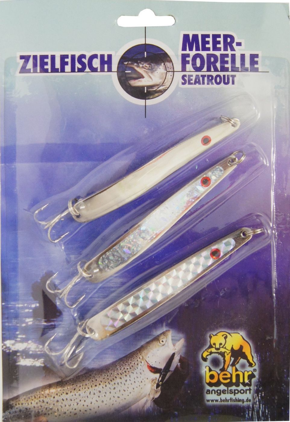 Behr Angelsport 3 Meerforellenblinker Meerforellen Blinker 8413725