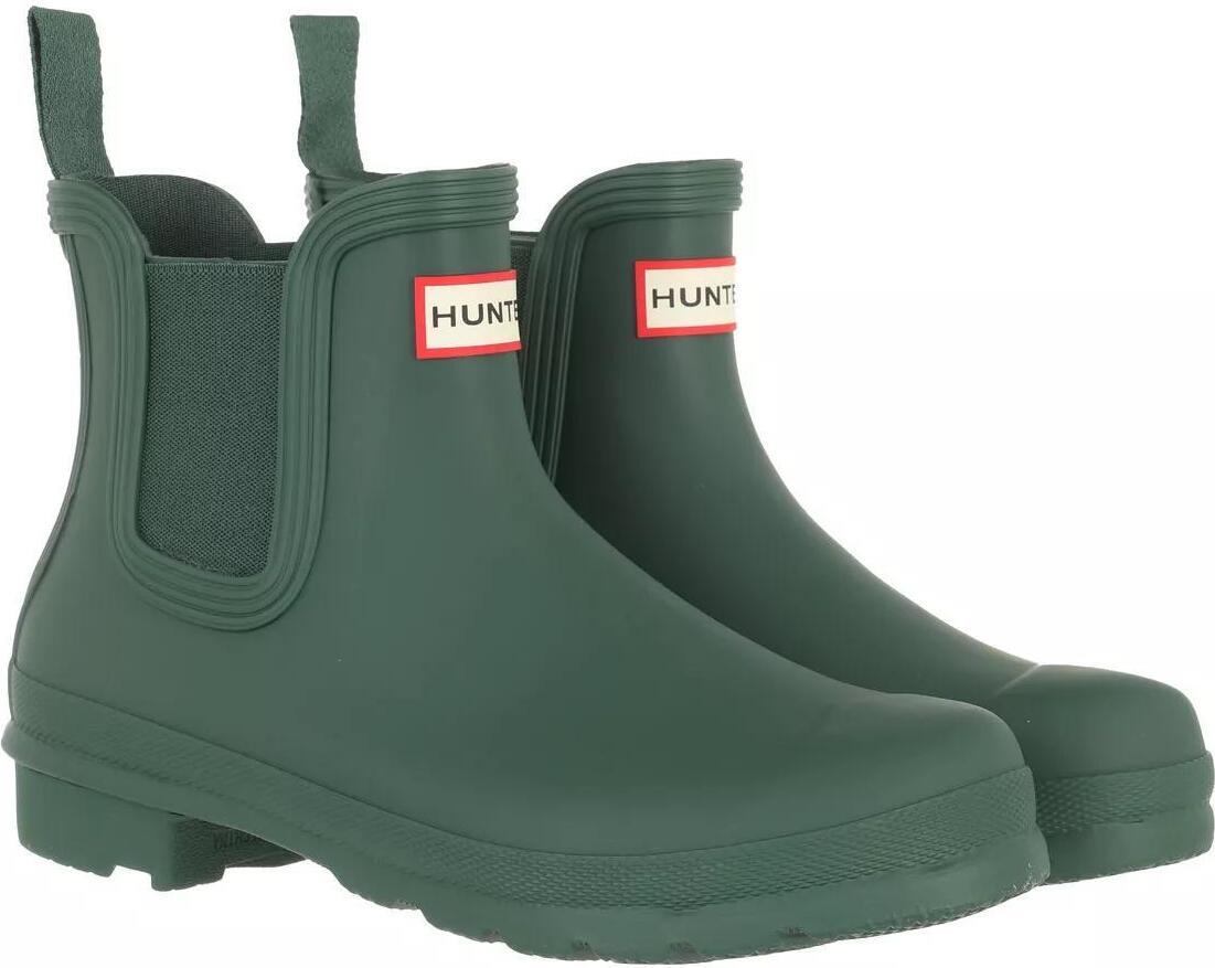 Hunter womens original chelsea hunter green
