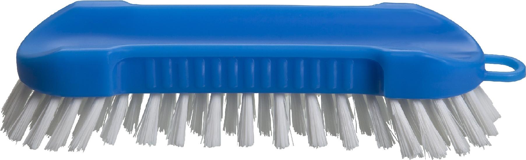 haug buersten haug bürsten Scheuerbürste rund - Handbürste zum Putzen und Scheuern - Länge ca. 17 cm 58025