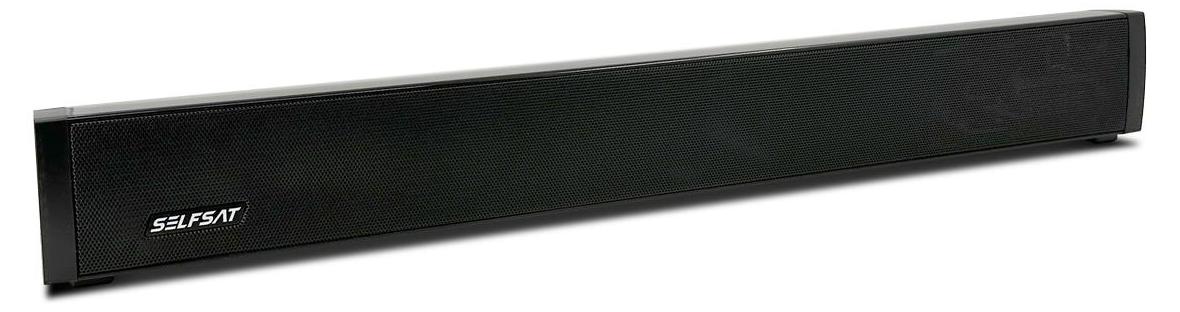 SELFSAT Soundbar 22, 12/230 V, 30 W, schwarz