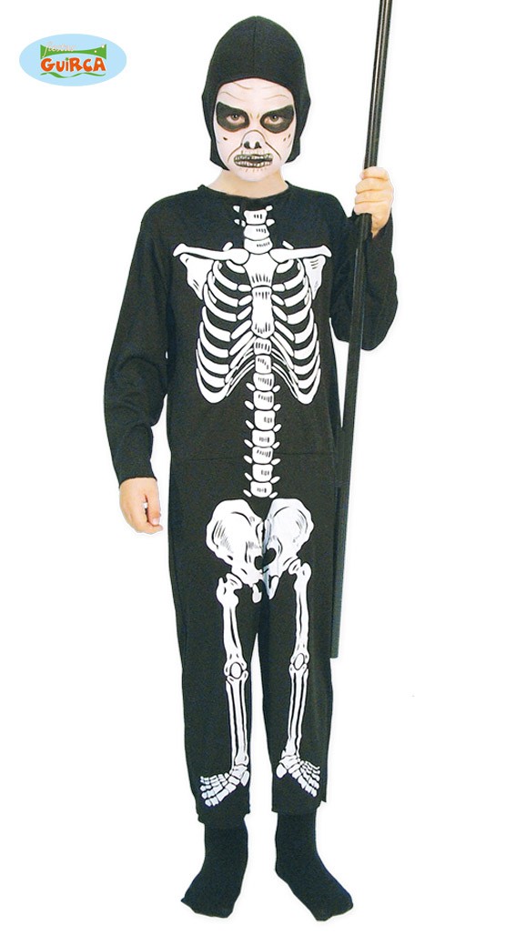 Guirca Skelett-Braut-Kinderkostüm – Gruselig-schön Für Halloween (Gr. 10-12 Jahre)