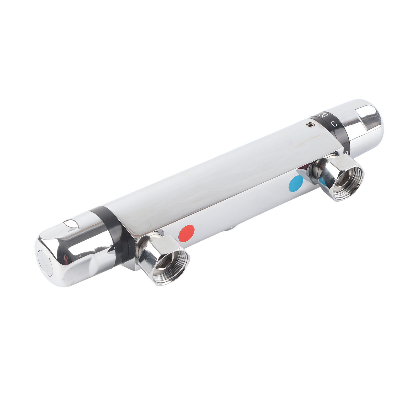 Cocosity Thermostatisches Ventil,Duschventil,Thermostatisches Mischventil,Warm-Kaltwasser-Mischventil,Ventil mit konstanter Temperatur,Wassermischventil