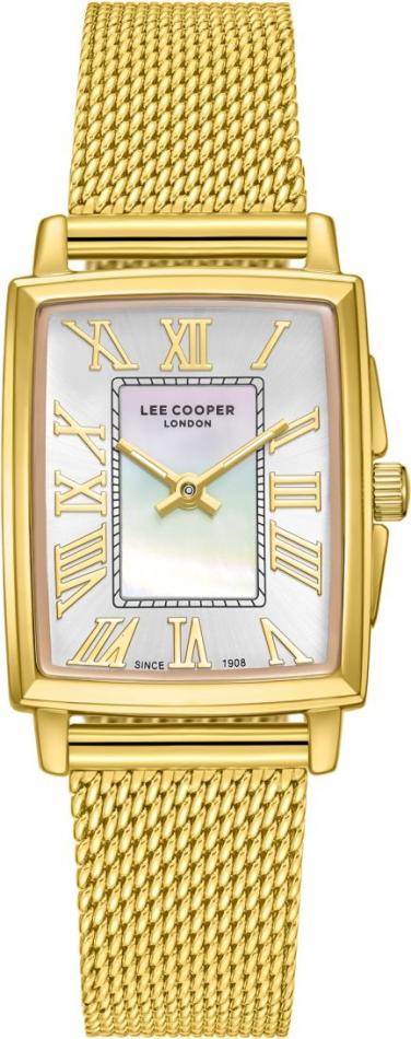 Damen Uhr LEE COOPER LC08160.120 in Gold Fashion.