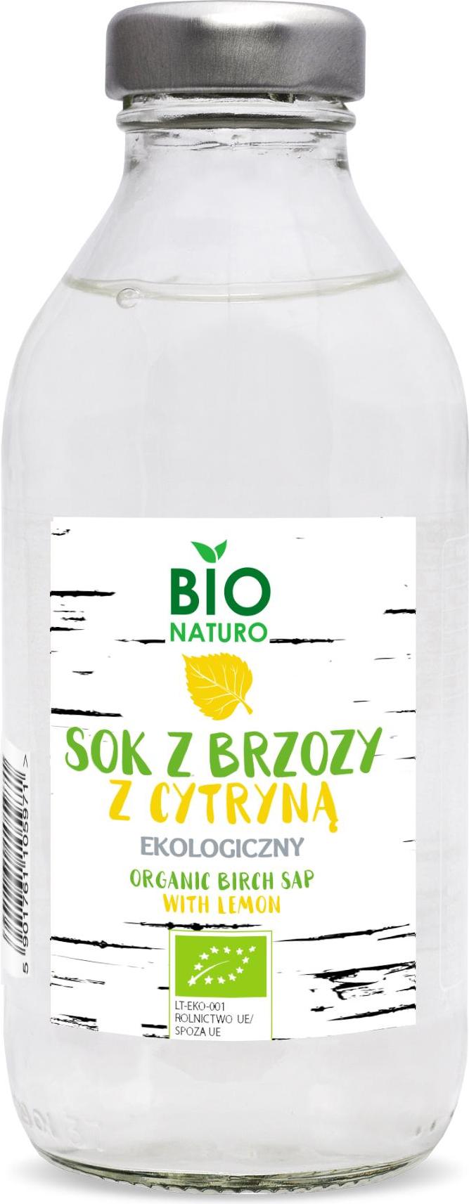 Bio naturo Birkensaft mit Zitrone 330ml / BioNaturo