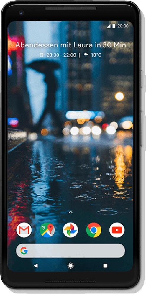 Google Pixel 2 XL, 15,2 cm (6"), 4 GB, 128 GB, 12,2 MP, Android 8.0, Čierna