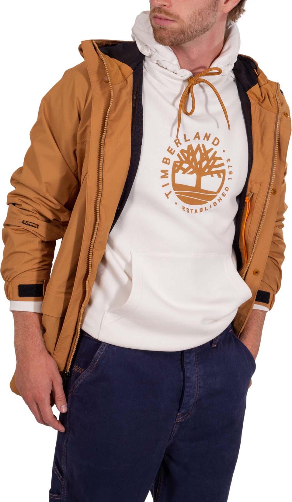 TIMBERLAND - Herren-Kapuzenpulli mit Logodruck - Größe M TB0A65UNCM9-M