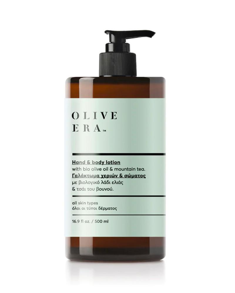 OLIVE ERA KÖRPERMILCH MIT BIO-OLIVENÖL und GRIECHISCHEM BERGTEE 500ml OL-504