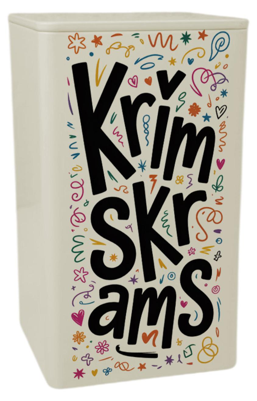speecheese Krimskrams Dose 900ml mit bunten Kritzeleien 1030771
