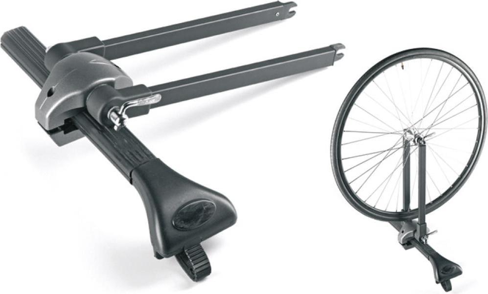ELITE Fahrradträger Portaruota 80 mm - sichere Dachhalterung für das Vorderra... 093003