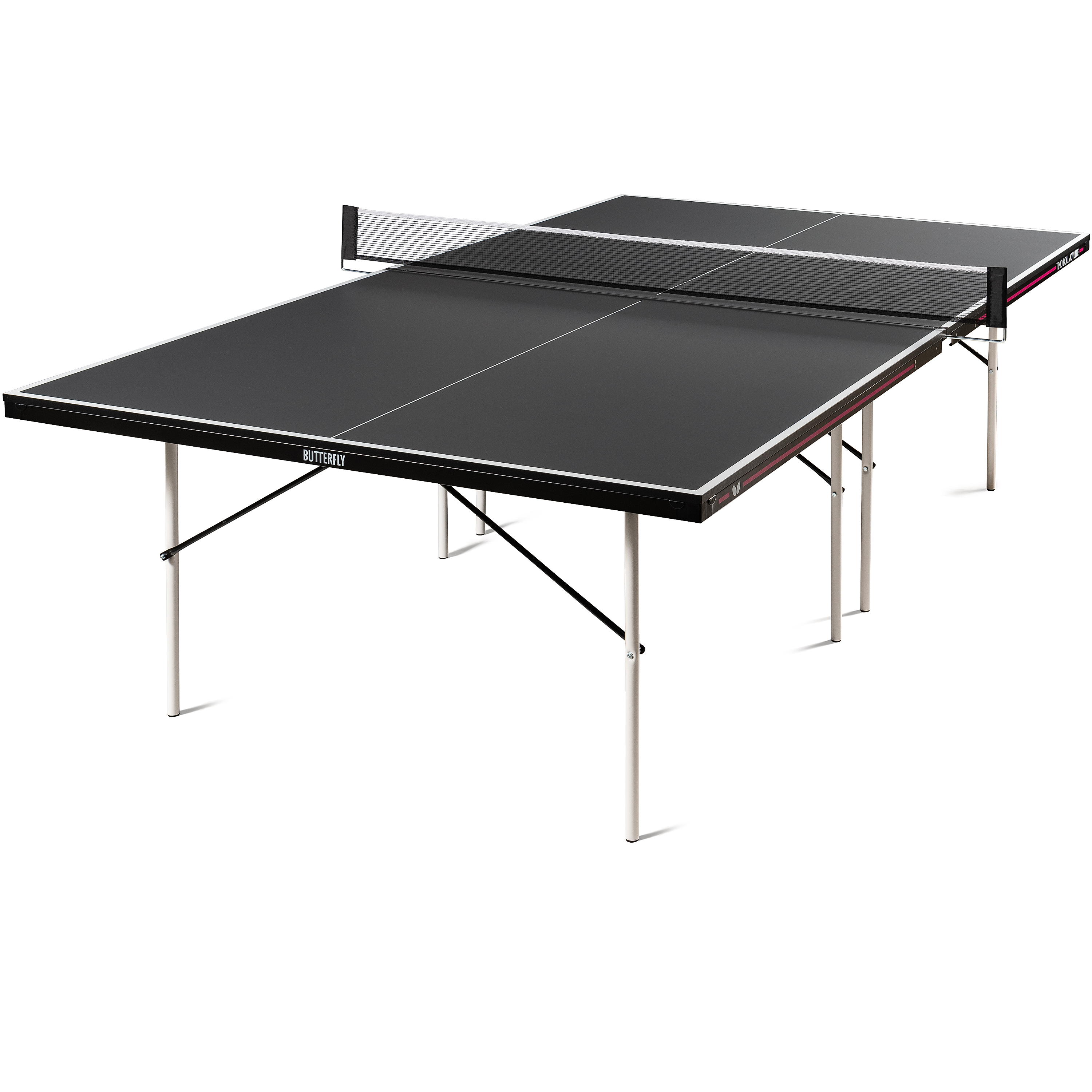 Netz TT Sport Sunflex Tischtennis Tisch MIDI Tischtennisplatte grau inkl 