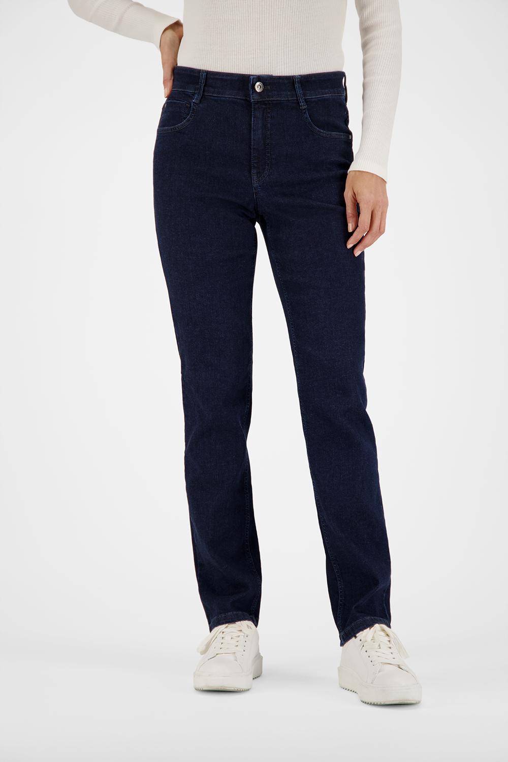 Gardeur Women Damen Hose DARJA5 - Straight - DARJA5-670701-7268 - dark stone - Blau Größe 44K DARJA5-670701-7268-44K