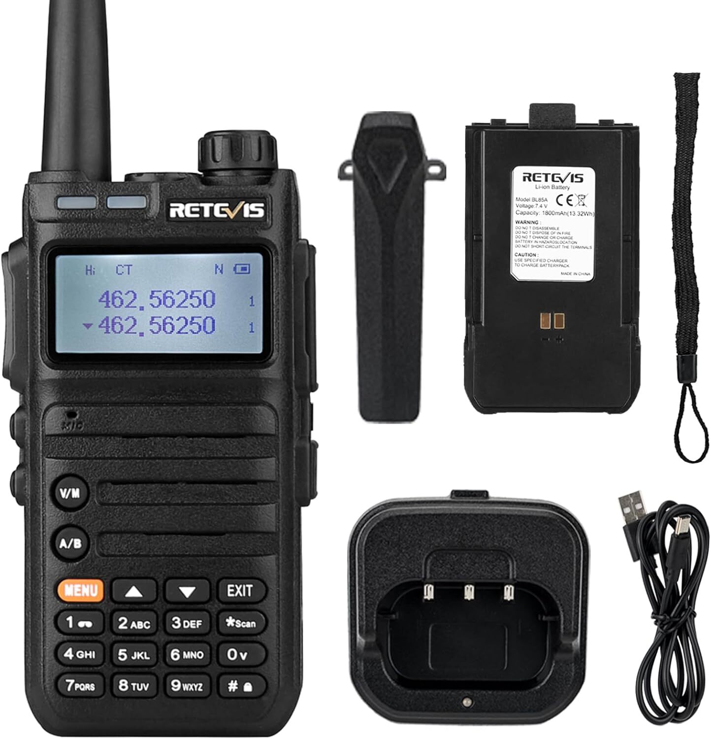 Retevis Rt85 Walkie Talkie Long Range Vox Emisoras De