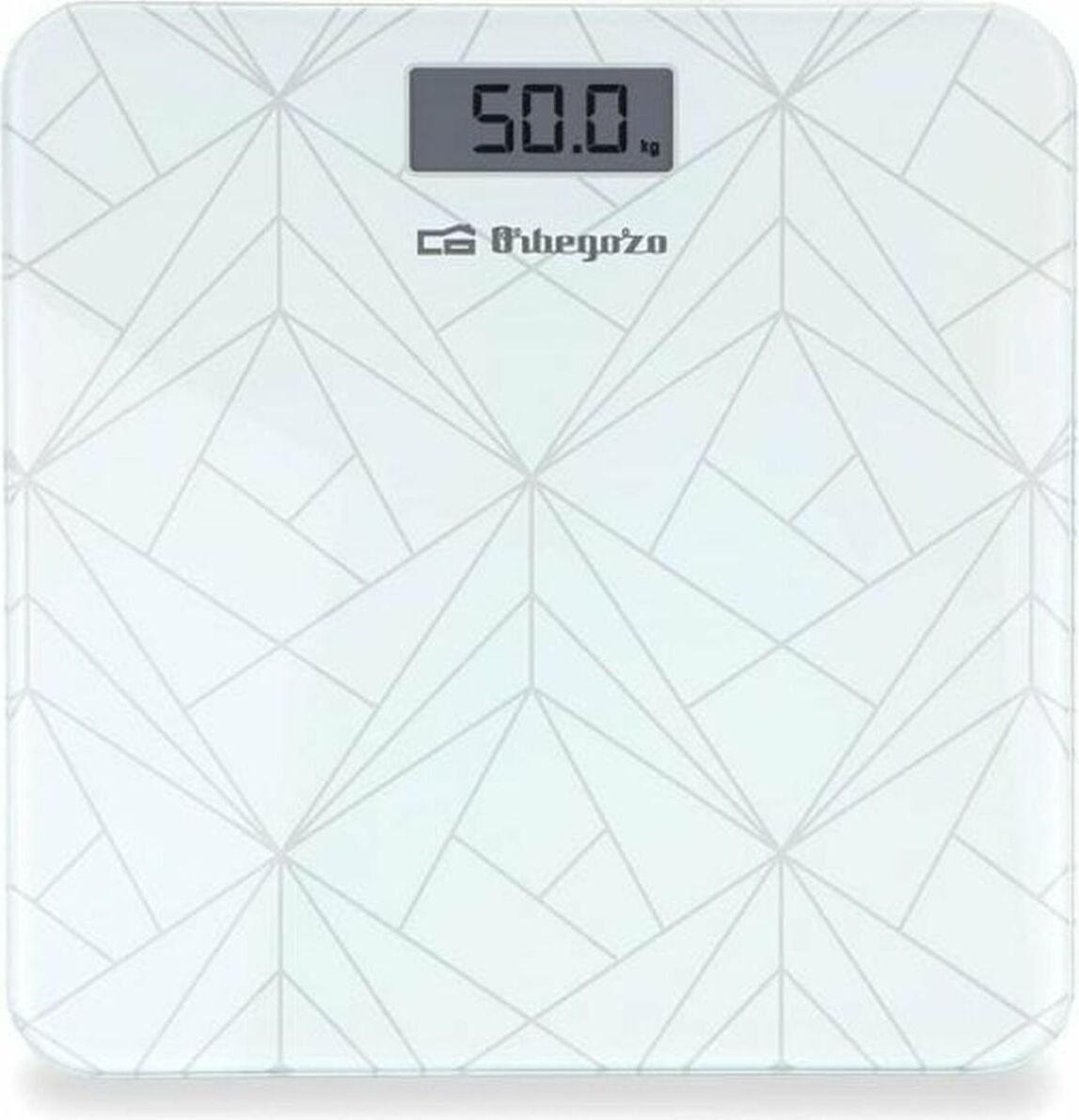 Personenwaage orbegozo pb-2218/ bis zu 180kg/weiß PB2218