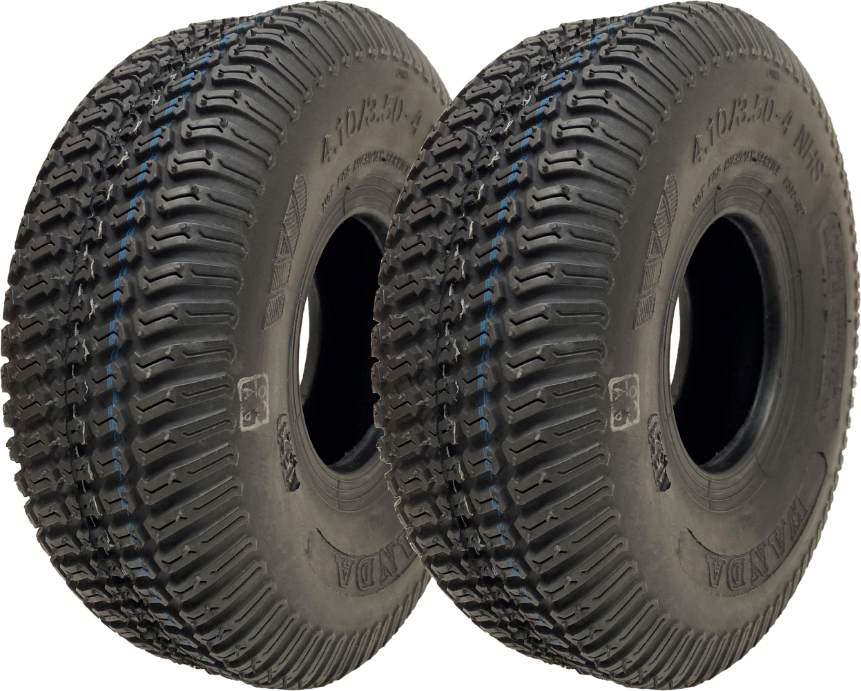 4.10/3.50-4 Pneumatiky pre kosačky na trávu Multi Turf 4ply bezdušové Wanda P332 (sada 2 ks)