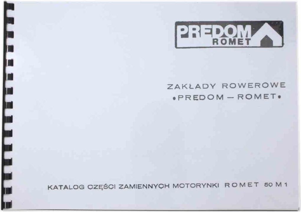 ItalyRacing Romet Motorynka 50-M-1 Ersatzteilkatalog ROY04302