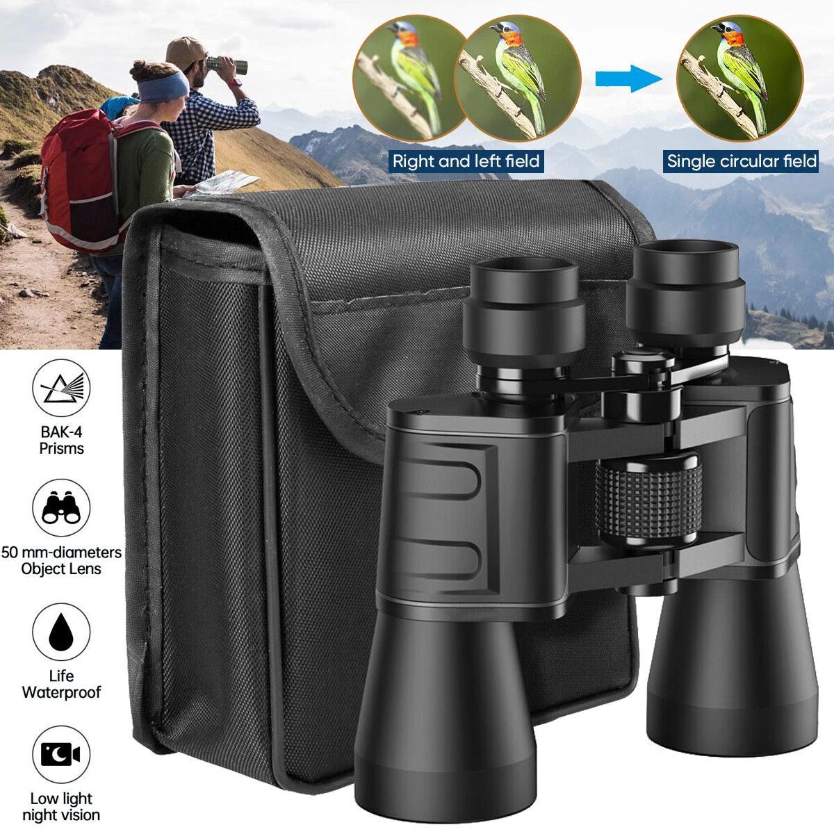 Sross Fernglas Feldstecher Nachtsicht Fernrohr Binoculars Fernglas 20x50 mm Fernglas