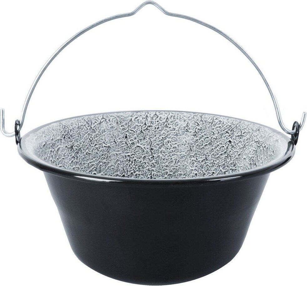 Orion Gulaschkessel emailliert ungarisch Gulaschtopf hängend 13l