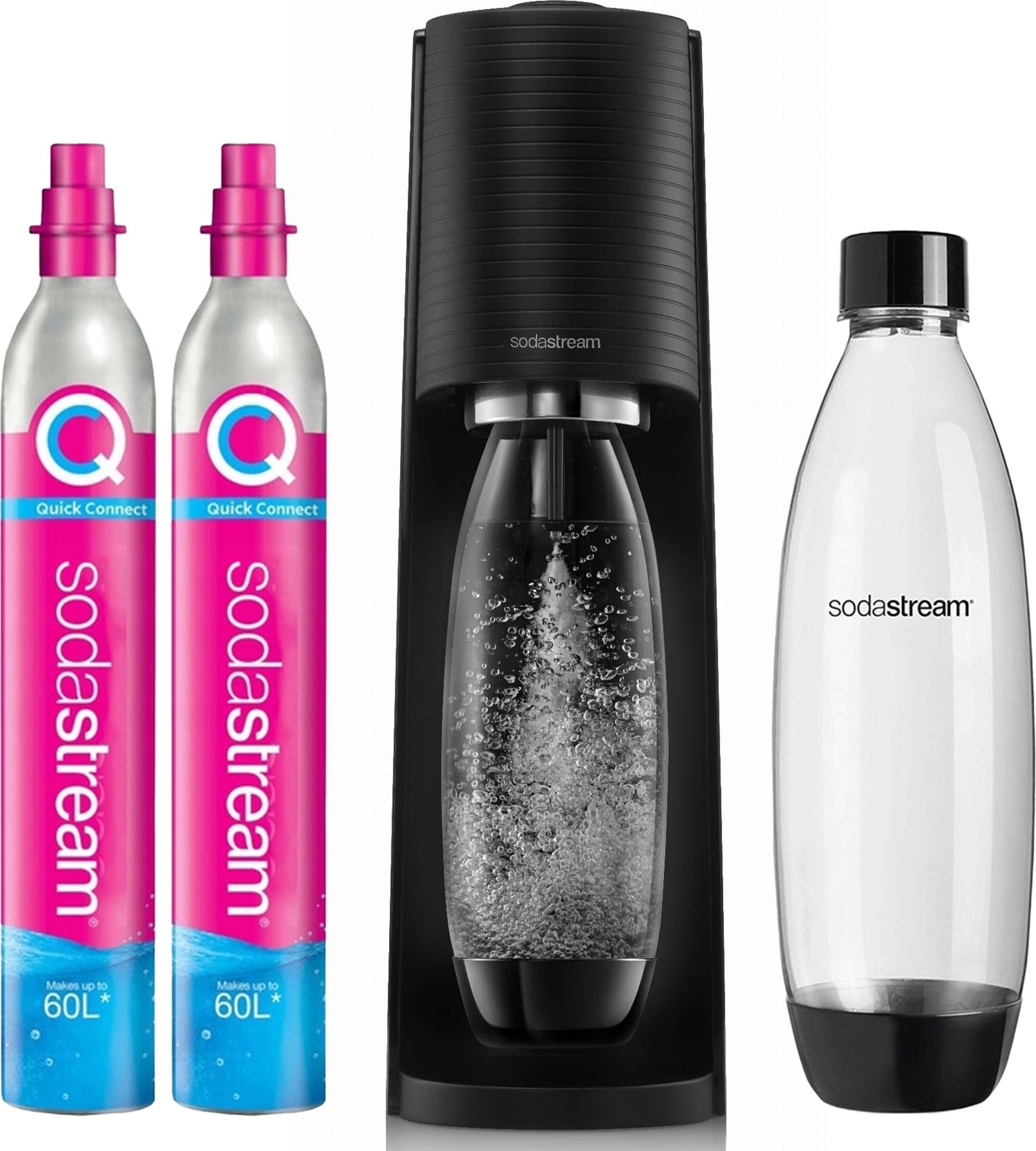 SODASTREAM TERRA SATURATOR CARTRIDGE BOTTLE 1L 2 valcové kazety