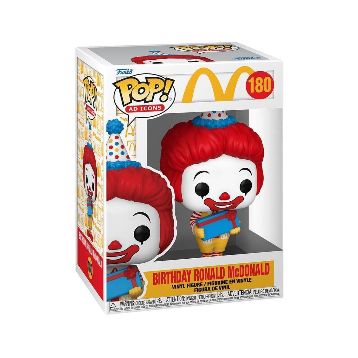 McDonald's - Birthday Ronald McDonald 180 - Funko Pop! Vinyl Figur 73415