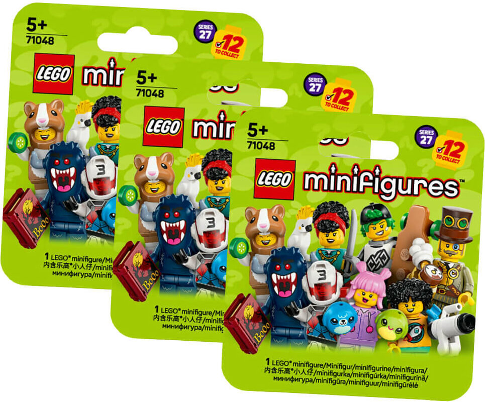 LEGO Minifigures 71048 - Sammelfiguren Serie 27 - Figur - 3 Tüten