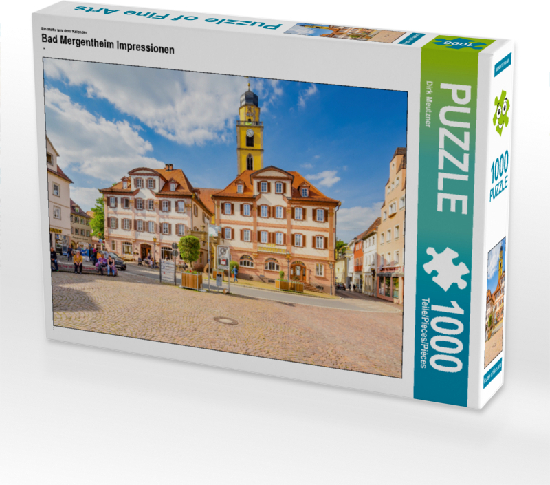 CALVENDO Puzzle Ein Motiv aus dem Kalender Bad Mergentheim Impressionen | 1000 Teile Lege-Größe 64x48cm Foto-Puzzle für glückliche Stunden