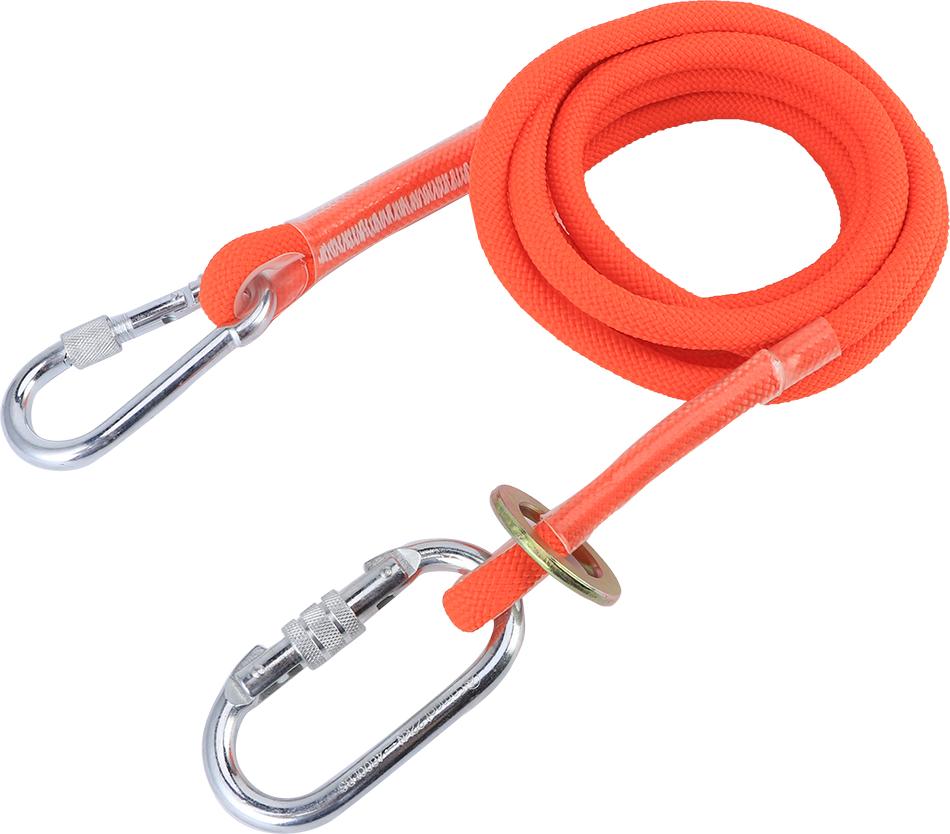 Gistuch 3 m kleine Schnalle Luft Arbeitssicherheitsgurt Seil Außenbauversicherung Lanyard