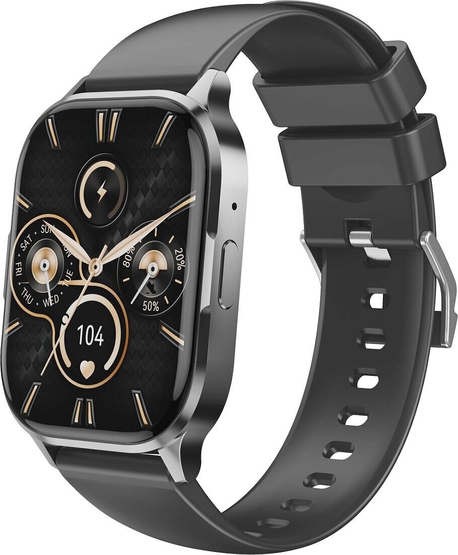 XO Smartwatch J10 Amoled schwarz - 2,01" HD full screen