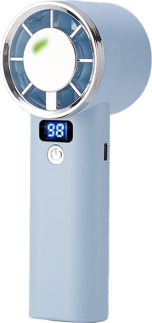 INF Handventilator: Tragbare Kühlung mit langer Akkulaufzeit Blau 378458