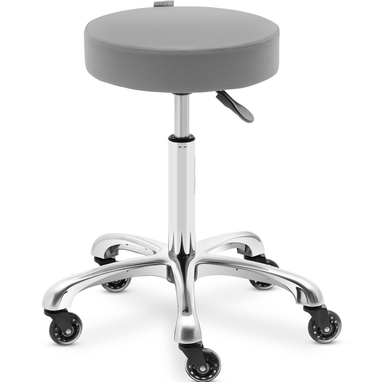 Physa Kosmetikhocker auf Rollen bis 150 kg WORCESTER - dunkelgrau WORCESTER DARK GRAY