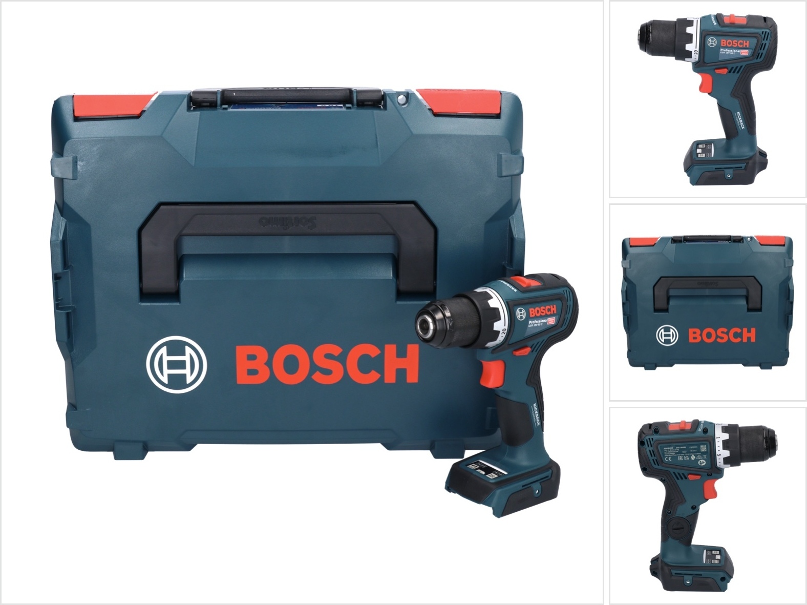 Bosch GSR 18V-90 C Profesionálny akumulátorový vŕtací skrutkovač 18 V 64 Nm ( 06019K6002 ) Bezkartáčový + L-Boxx - bez akumulátora, bez nabíjačky