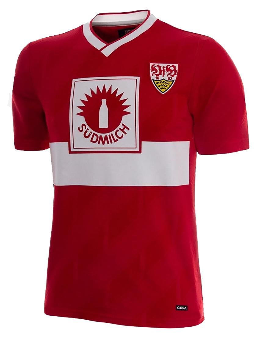 COPA Football COPA Retro Trikot VFB Stuttgart Auswärtstrikot Auswärtstrikot 1987/89 red XXL