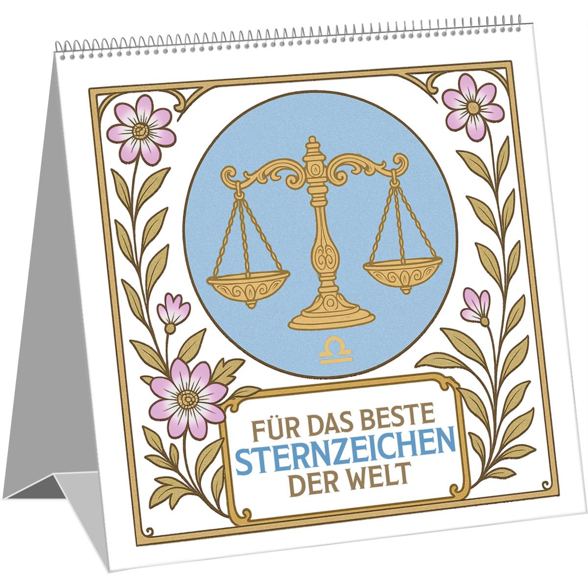 BILDNER Verlag Waage - Für das beste Sternzeichen der Welt 200026