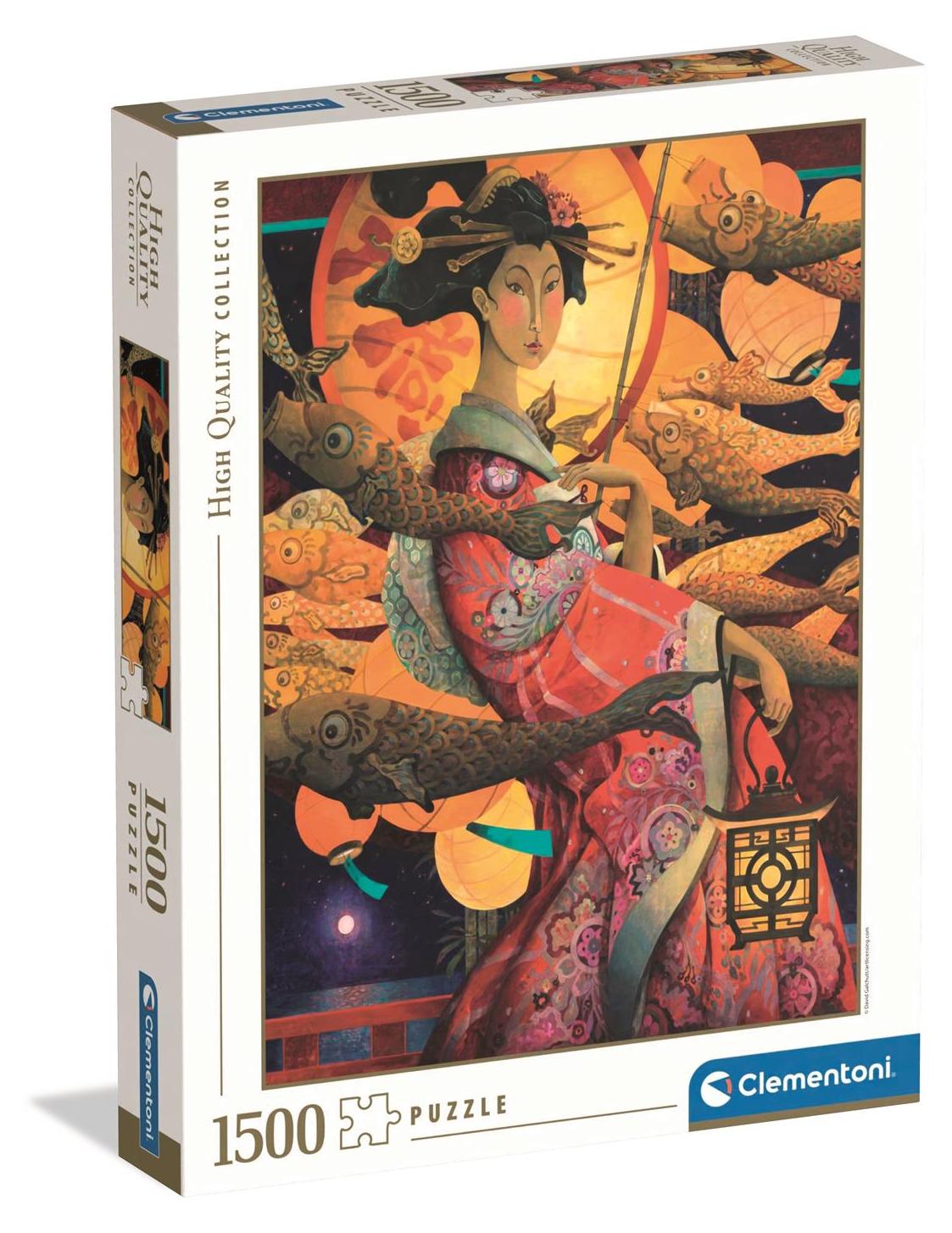 Clementoni Puzzle 1500 Teile Koinobori Dance buntes Spielzeug 31753