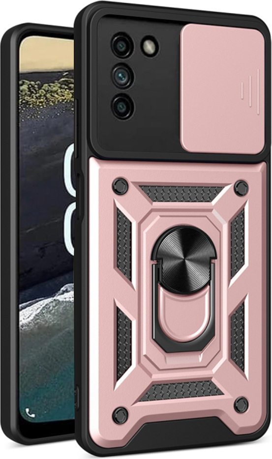 Techsuit Camshield zadný kryt pre Nokia G11 / Nokia G21 - Rose gold