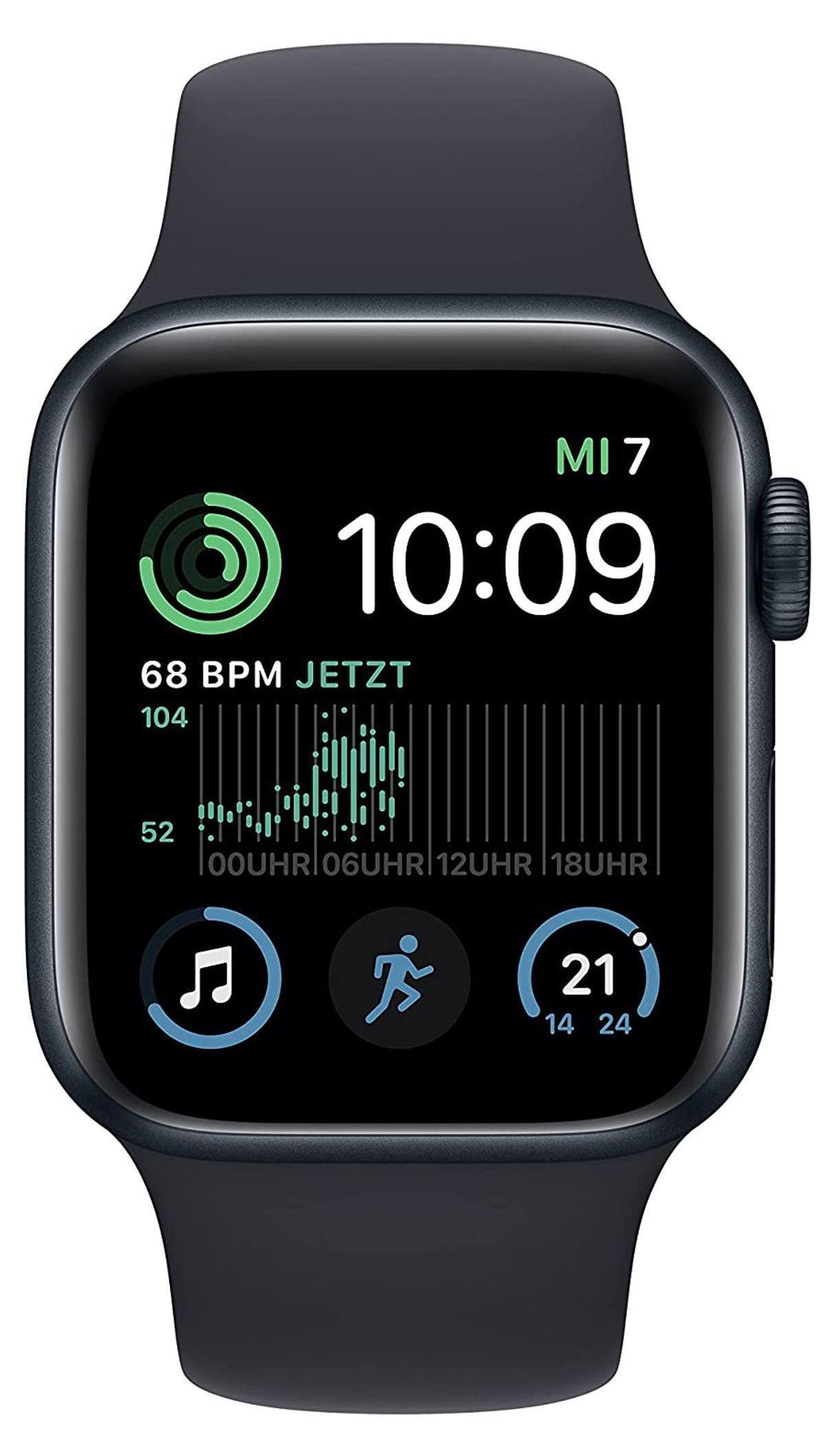 Apple Watch SE GPS+Cell 40mm Alu Midnight/Midnight Sport Band