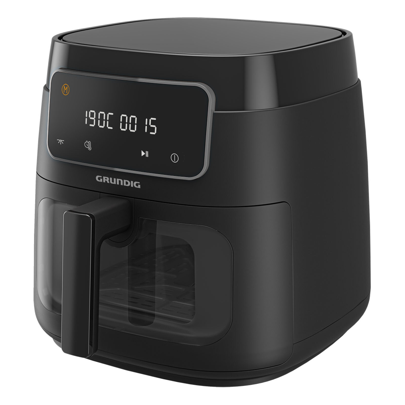 GRUNDIG Teplovzdušná fritéza s okienkom