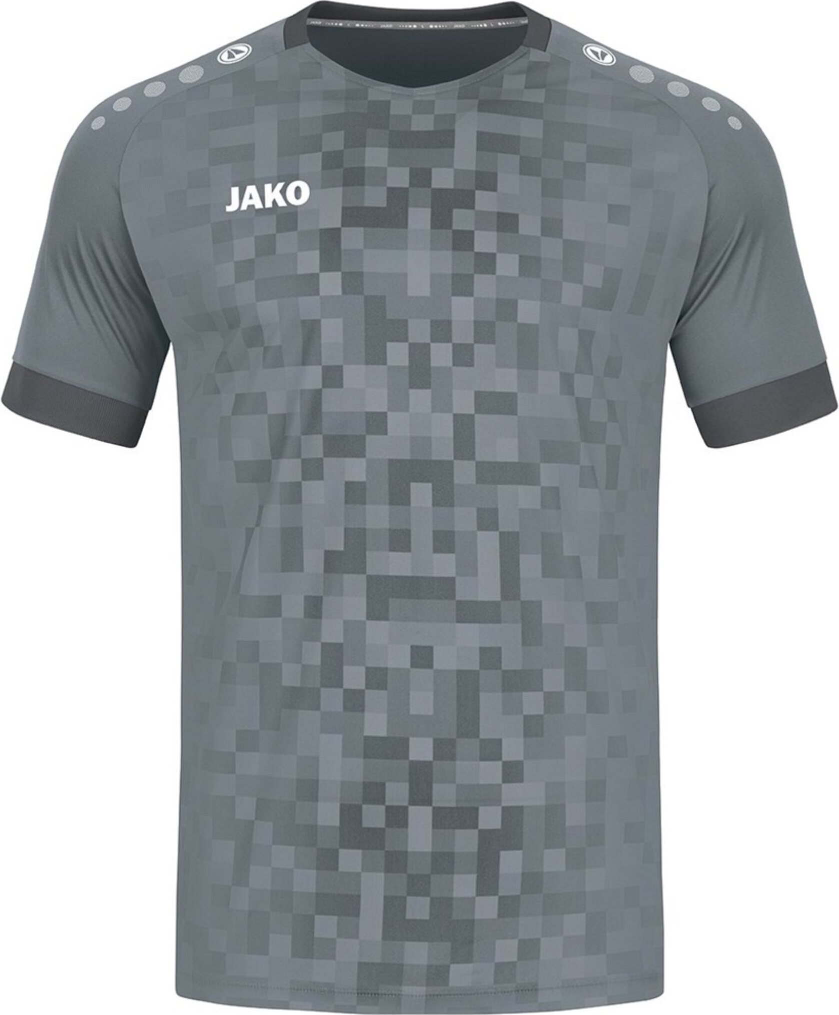 Jako Trikot Pixel KA steingrau steingrau L 4241/840 840