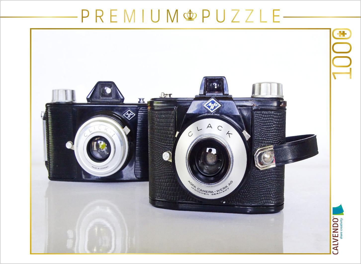 CALVENDO Puzzle Agfa "Clack" Boxkamera | 1000 Teile Lege-Größe 64x48cm Foto-Puzzle für glückliche Stunden