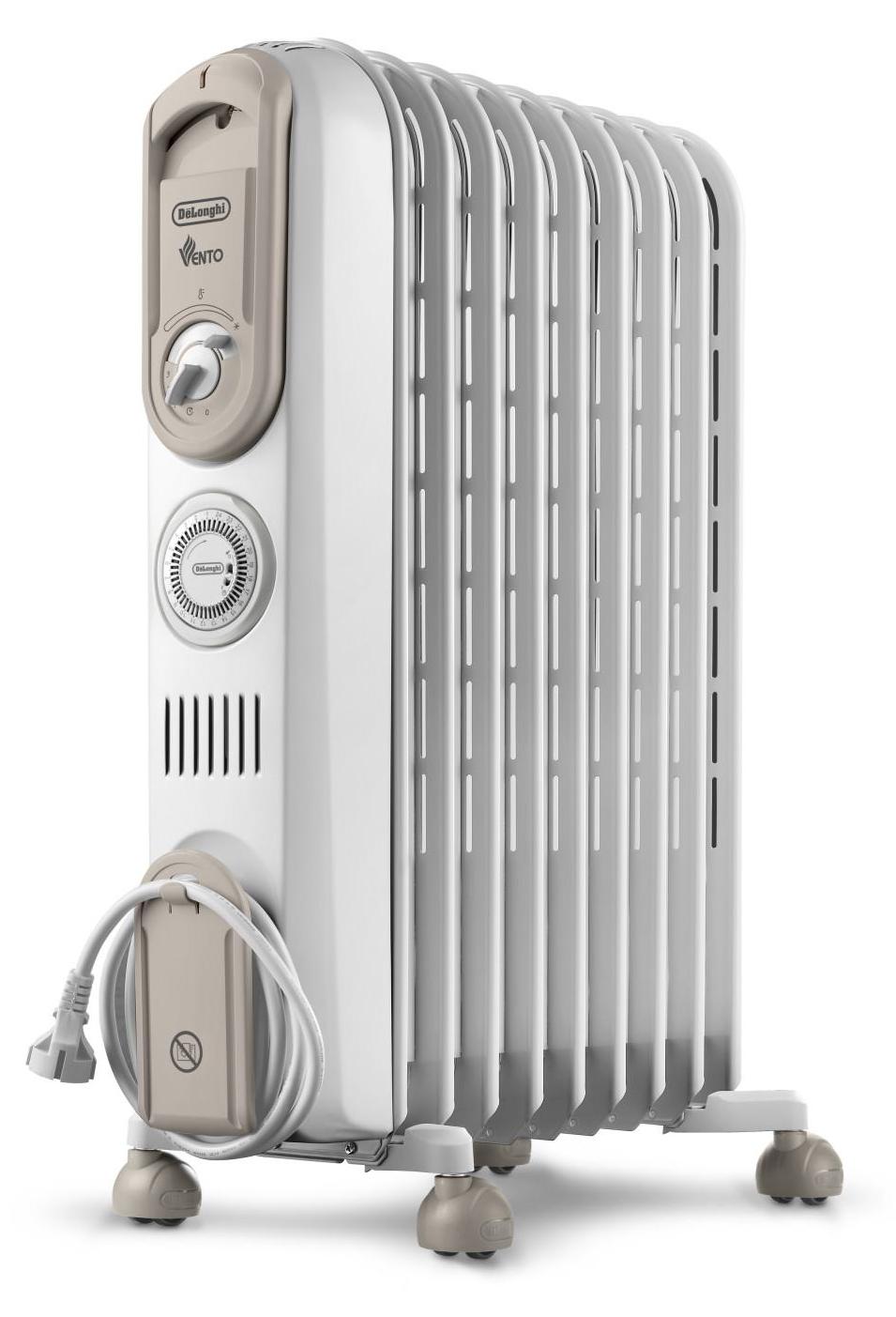 DeLonghi V550918T Olejový radiátor 1800 W, 3 nastavenia teploty