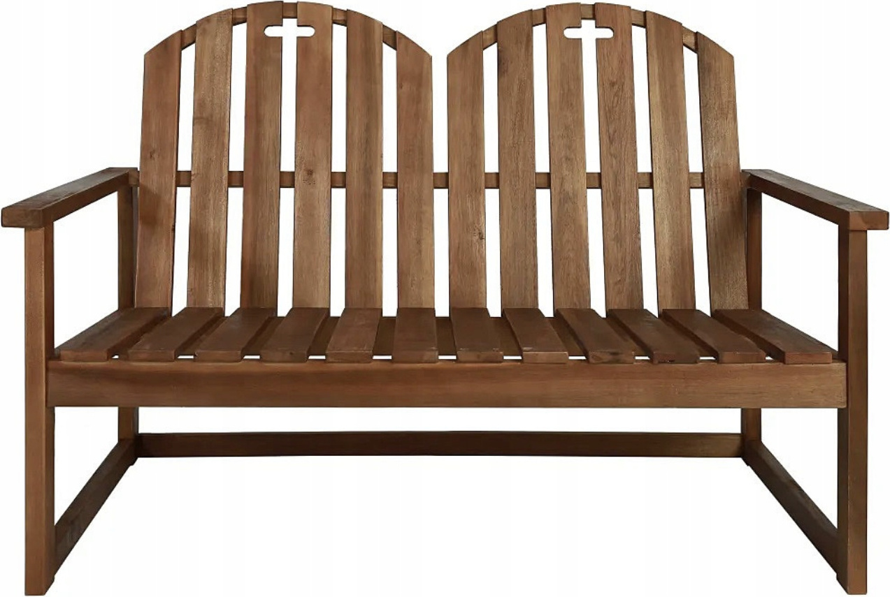 Sonstige Gartenbank Parkbank Gartenmöbel Holzbank 110x79cm Holz Garten Bank Sitzbank Möbel Braun