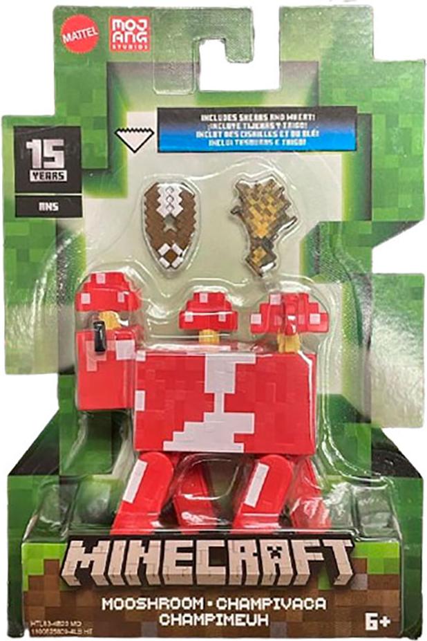 Mattel Minecraft HTL83, 6 Jahr(e), Minecraft, Rot, Weiß