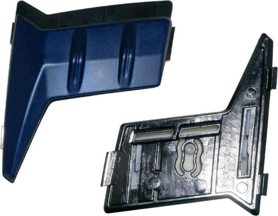 Frontluftöffnungen Helm CGM 333 ONYX Satin Blau 9333-AP0-06A