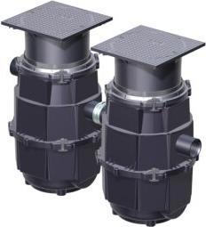 KESSEL 97201/00B Sinkstoffabscheider EasySink